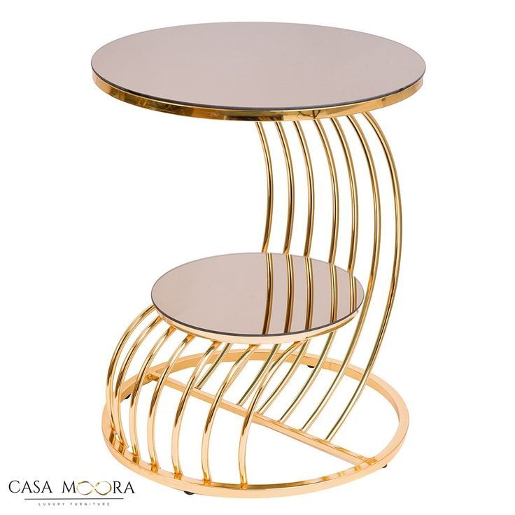 Minimalist Single Slab PVD Side Table Mumbai